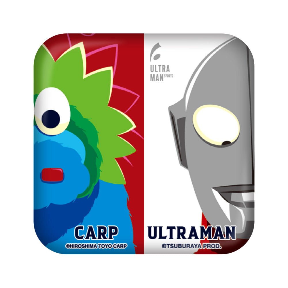 ULTRAMAN ウルトラマン (シリーズ 60周年 ) - ウルトラマン2024×広島東洋カープコラボ / コントラスト / バッジ - PGS